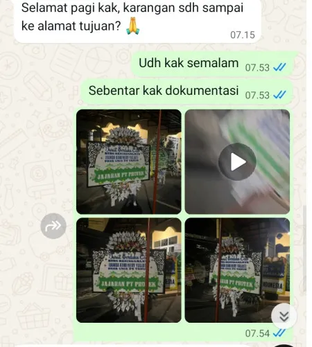 Pengiriman Papan Bunga Selamat Pademangan Barat