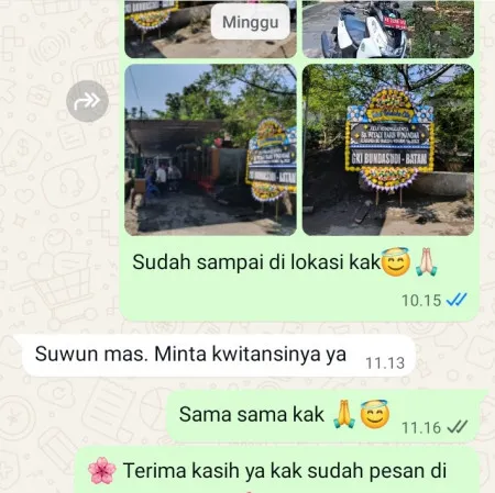 Pengiriman Papan Bunga Duka Pademangan Barat