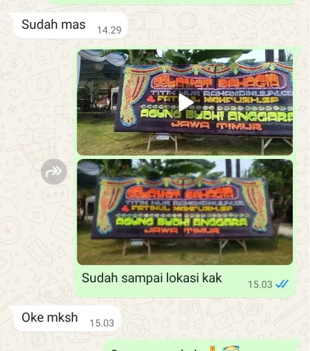 Pengiriman Papan Bunga Pademangan Barat