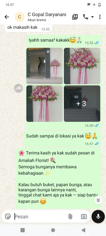 Pengiriman Karangan Bunga Pademangan Barat