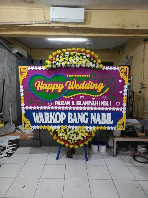 Papan Bunga di Pademangan Barat