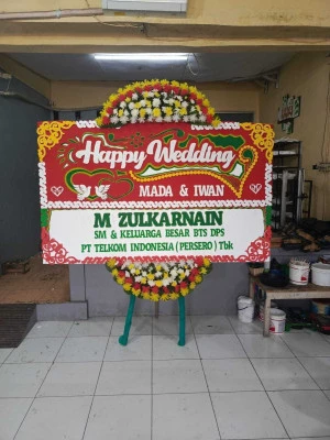 Papan Bunga di Pademangan Barat