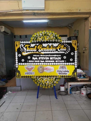 Papan Bunga di Pademangan Barat