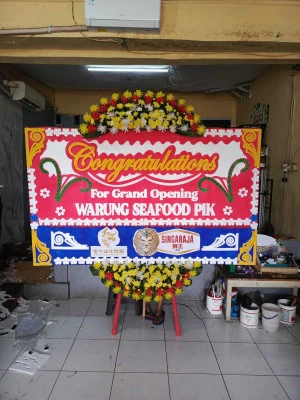 Papan Bunga di Pademangan Barat