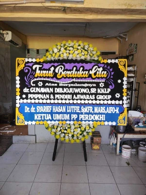 Papan Bunga di Pademangan Barat